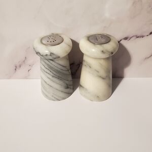 (4/$20) Marble Salt and Pepper Shakers